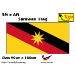 90cm X 180cm Sarawak Flag #FSK8984 #8984
